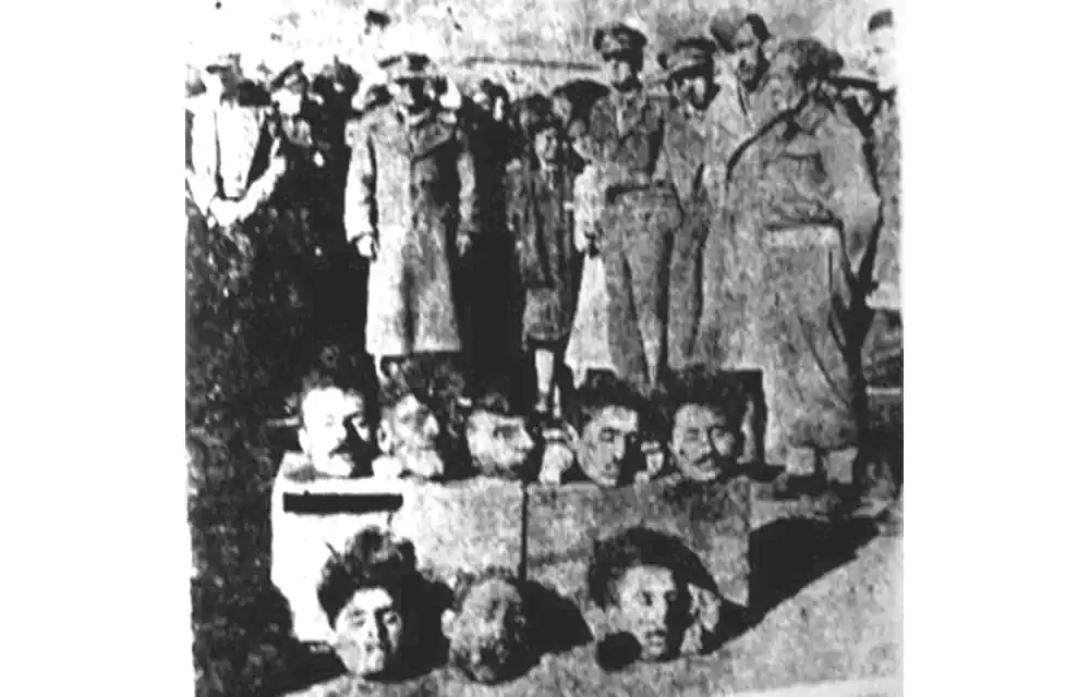 κεφάλια 7 ανδρών του ΔΣΕ